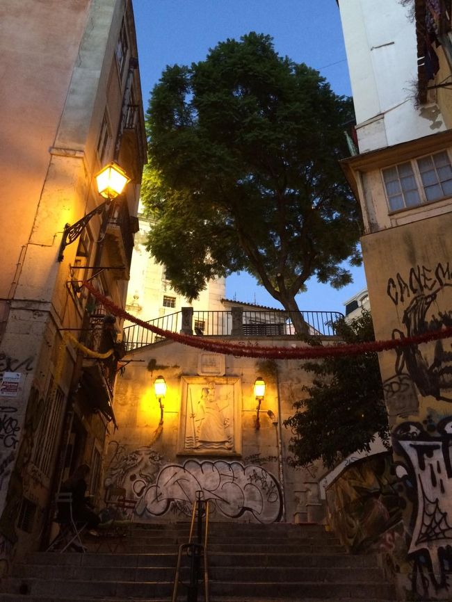 夕食後にちょっと散歩