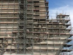 ガーン！　修復工事中でした＿|￣|○