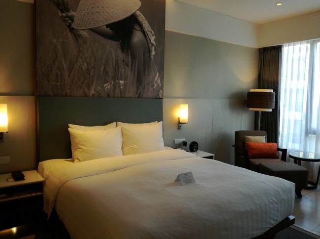 お部屋の感じは一昨日とほぼ一緒。