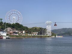 浜名湖パルパルという遊園地と、対岸のオルゴールミュージアムを、ロープウェイで結んでいる。