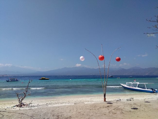 Trawanganからの海の様子。