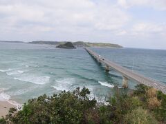 角島大橋展望台より