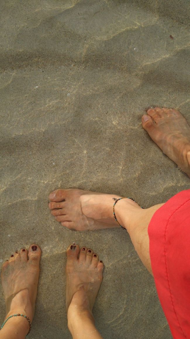 海の綺麗さ、これでわかるかな？