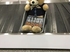 浦東空港を利用しました。かわいいクマさんがまわってました。愛嬌たっぷり。荷物もスムーズに出てきたし、入国審査もスムーズでした。