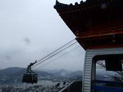 初日は雨。子供たちが小さかった頃登った以来、千光寺に上ってきました。