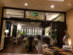 時間は19時です。
初日の夜ご飯は《PALM CAFE》へ。
100ドルのクレジットがあるので
早速使っちゃおー。

夜ブッフェ初めてです。