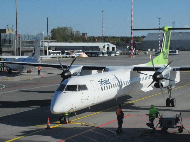 　中央市場なども訪れて歩き疲れてからは、今日はきちんと1.15ユーロの切符を売店で買ってからバスに乗り、リガ空港へと向かった。<br />　18時50分発のタリン行に搭乗し、ラトビアを出国。<br /><br />＠LCCですが国営<br /><br /><br />＊旅行記および私の詳細については以下で。<br />「鐡旅」http://www2u.biglobe.ne.jp/~kokuden/tetu.htm