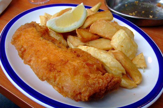 フィッシュ＆チップス　チップスくん　ロンドン限定　新品タグ付き □ The Rock & Sole Plaice フィッシュ＆チップス専門店