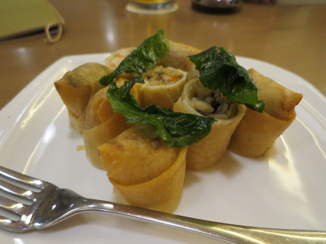 春巻きは安定の美味しさ！ぜんぜん油っぽくない！