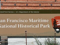 サンフランシスコ海洋国立歴史公園へ到着。
(San Ftancisco Maritime Natinal Historical Park)