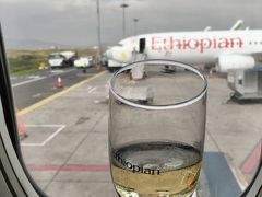 とりあえずのウェルカム・シャンパンで・・・チンチン！