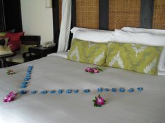 13時45分ごろにダイヤモンドクリフに戻ってきたらすでに送迎車が来ていたので，乗り込み，これから3泊するアナンタラマイカオへ向かいました。