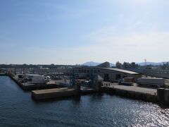 長崎港からのはるばる長い航海を終えて、福江港に到着！
約4時間の船旅！長かった！
