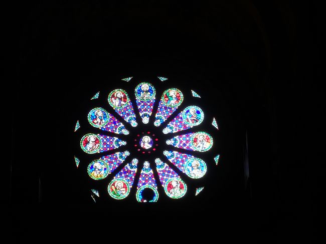 教会おなじみ、ステンドグラス