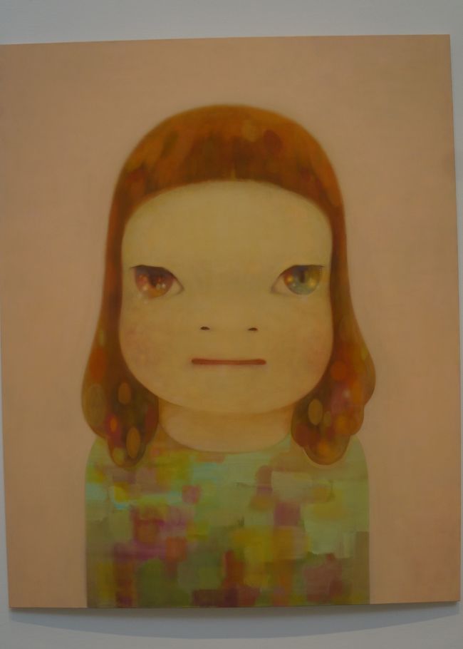 奈良 美智「春少女」2012年<br />本作は、平成24年に横浜美術館で開催された2回目の個展「君や 僕に ちょっと似ている」に出品された作品。