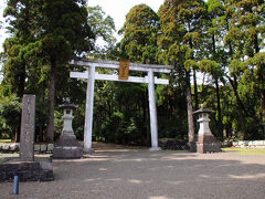 駅前から乗ったタクシーは、５分余りで都農神社の鳥居前に着いた。
降りた時にはまだ雨が降っていたのだが、１分も経たないうちに、急に日が差してきた。
これは、日向国の神様が、歓迎してくれているのだろうか。