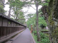 温泉街の町並み