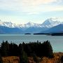 青きニュージーランド南島 ⑧ ( プカキ湖 ～ セアリーターン トレッキング ～ テカポ湖 )