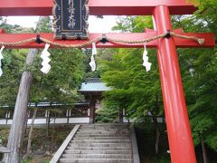 鈴虫寺へ行く途中にあった月読神社