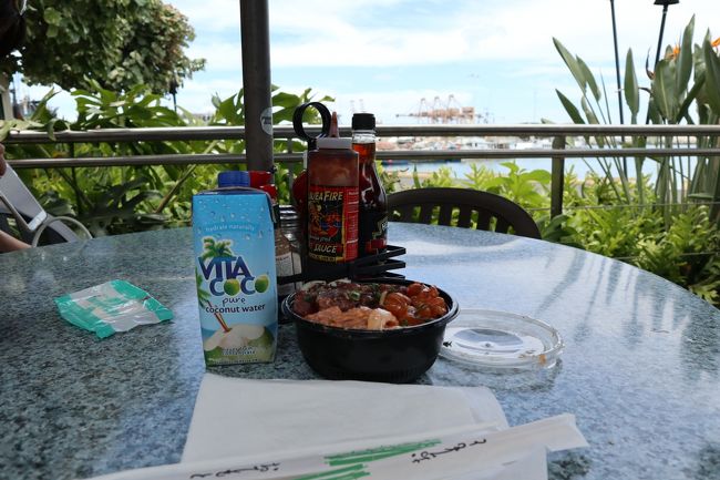 テラス席に座れてラッキー池田です。