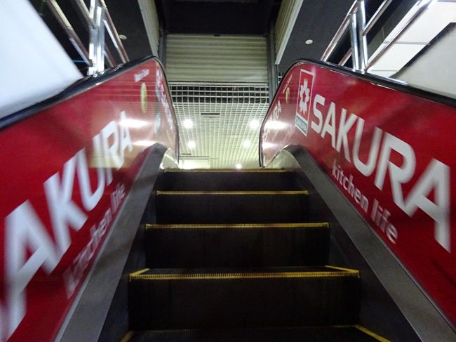 エスカレーターがあったので、上階に行ってみました。