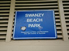 11：54
「スワンジー ビーチ・パーク 」

天気も回復傾向で、少し寄り道をしたくなった(笑)
初めて訪れるビーチだ！