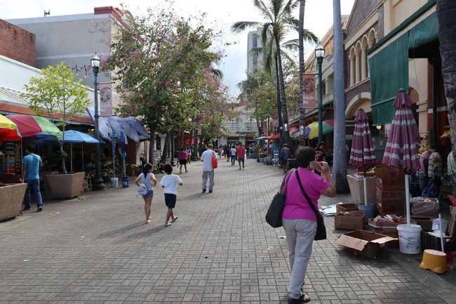 チャイナタウン。治安があまり良くないです。