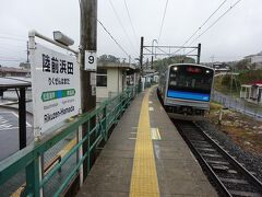 ここから、石巻行きの電車に乗って次の目的地に向かう。