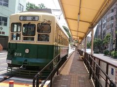 浦上駅前電停で路面電車に乗ります&#128643;
行き先は赤迫へ&#128522;