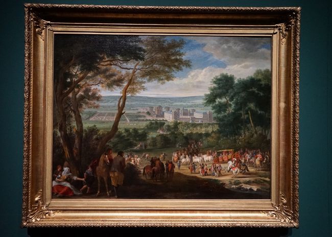 アダム・フランス・ファン・デル・ムーラン工房「ルイ14 世の到着、ヴァンセンヌ」17世紀末