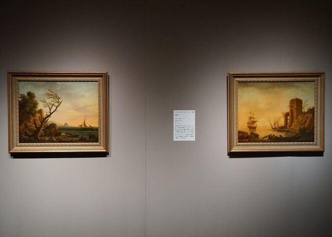 クロード= ジョゼフ・ヴェルネ「日の出」と「日没」1746 年