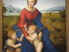 美術史美術館のラファエロの絵　『草原の聖母』