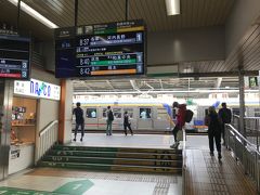 JRで京都-大阪-新今宮と乗り継ぎ、ここからは南海電鉄へ

JRのホームを出たら、すぐに南海電鉄の乗り場でした

急行で橋本に向かいました