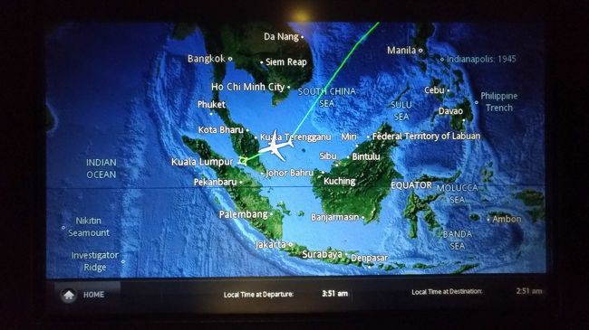 のんびりしてるとそろそろ着陸です