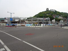 現在尾道駅は建て替え工事中。