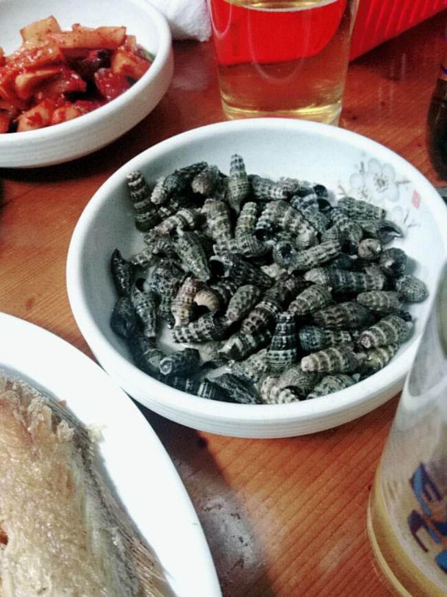 タスルギ<br />これもポンテギとセットで街角のお店が激減<br /><br />昔はコップに入れて貰って、ポンテギと半々にしてもらったりしたなあ