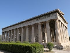 ヘファイストス（テセウス）神殿はギリシャ国内で最も原形を残している神殿だという。

パルテノン神殿と同時期のB.C.450～440年頃に建設されたといわれている。