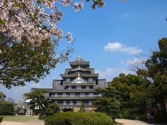 久しぶりの岡山城は、良い天気の日に見られて良かったです