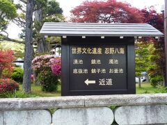 食事の後は、忍野八海に行きました。