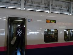 15：29仙台駅着

15：43発　やまびこ146号に乗換え
さすがにそろそろ飽きてきた（笑）
