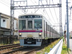 豊田駅から1.6km。京王線南平駅付近に来た。
南平から京王線に乗る。