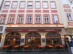 ミュンヘンでのディナーは現地の方におすすめしていただいた「Augustiner am Platzl（アウグスティーナーアムプラッツ）」で。
