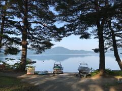 翌朝は、田沢湖遊覧船乗り場でドローン撮影してみました。
※ドローン映像は別途アップ予定