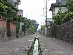 武家屋敷水路。
この水路は湧き水。
