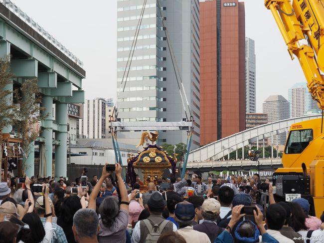 築地・波除稲荷神社の夏越しの大祭「つきじ獅子祭」』築地(東京)の旅行