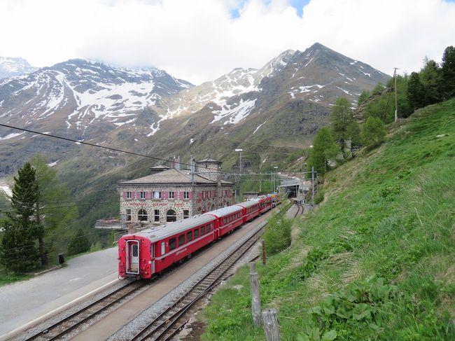 アルプ・グリュムまで引き返し、途中下車