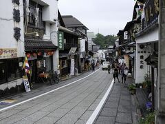 駅から新勝寺までの表参道は風情があります。