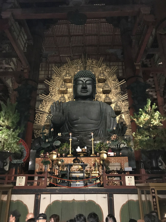 歩いて東大寺まで。