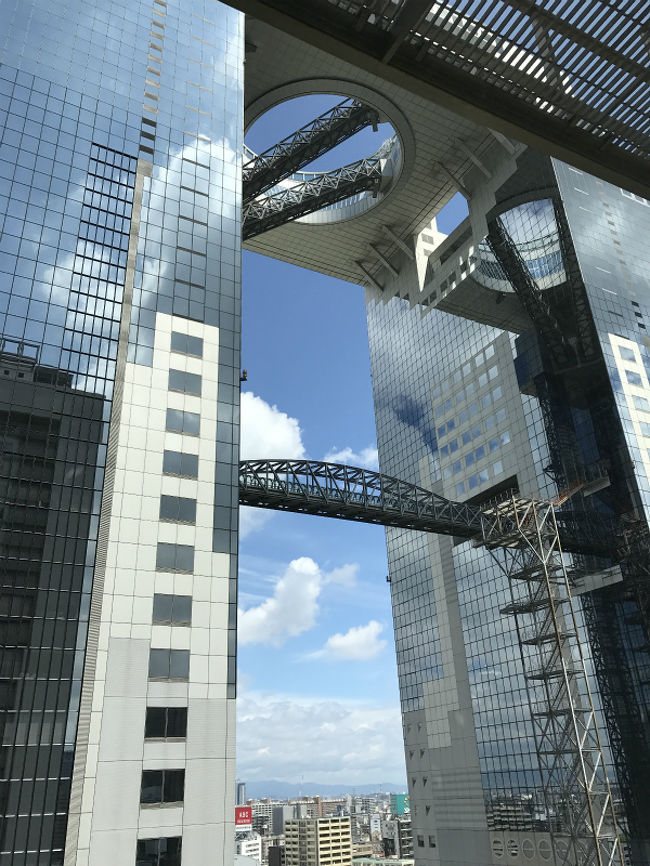 すぐそばに空中庭園があったので、<br />行ってみることに！<br />遠くまで見渡せるところって好きー！<br />タイのルーフトップバーも行ってみたいな♪