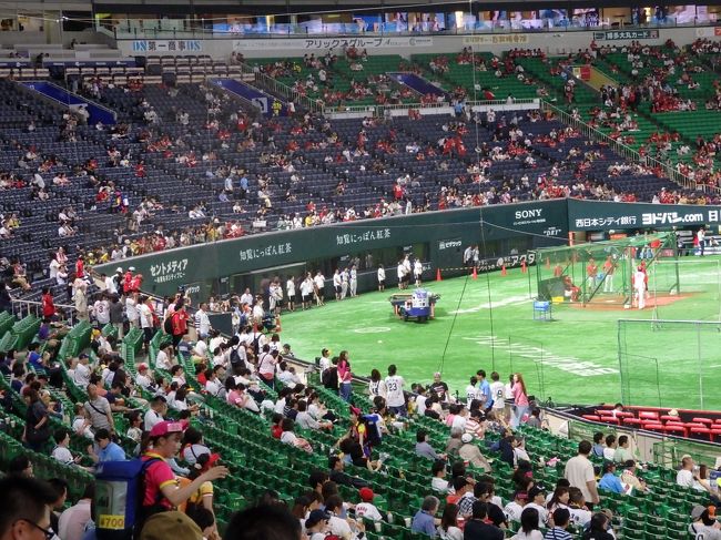 もう一頂 ドドドォー っとアツくなれ タカガールvsカープ女子の戦い 再び ２０１８セ パ交流戦 福岡ソフトバンクホークスvs広島 カープ 博多 福岡県 の旅行記 ブログ By ちゃみおさん フォートラベル